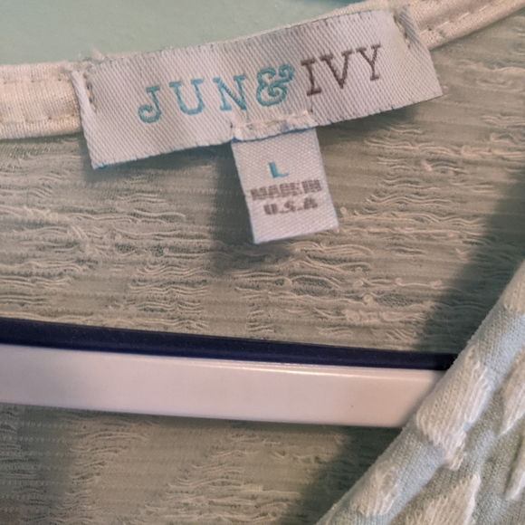 Women's Jun & Ivy Embroidered Dress Large - Picture 5 of 7